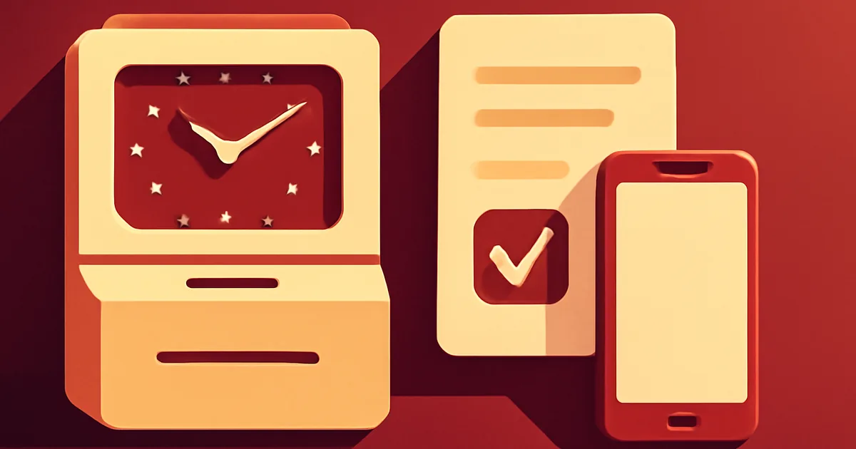 Como escolher um sistema de controle de ponto